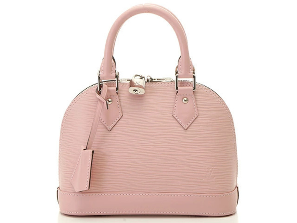 LOUIS VUITTON Epi Alma Magnolia Pink
